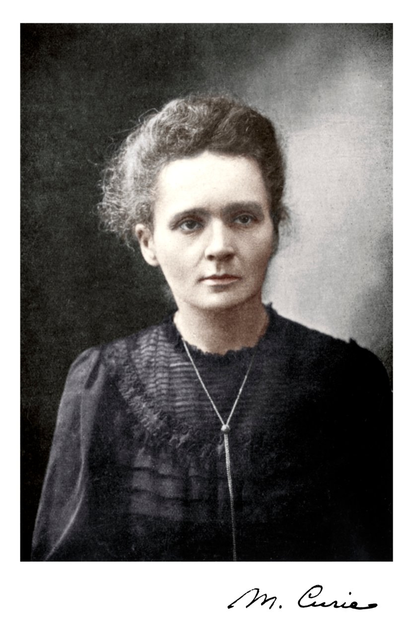Marie Curie, físico francês de origem polonesa, 1917 de Unbekannt