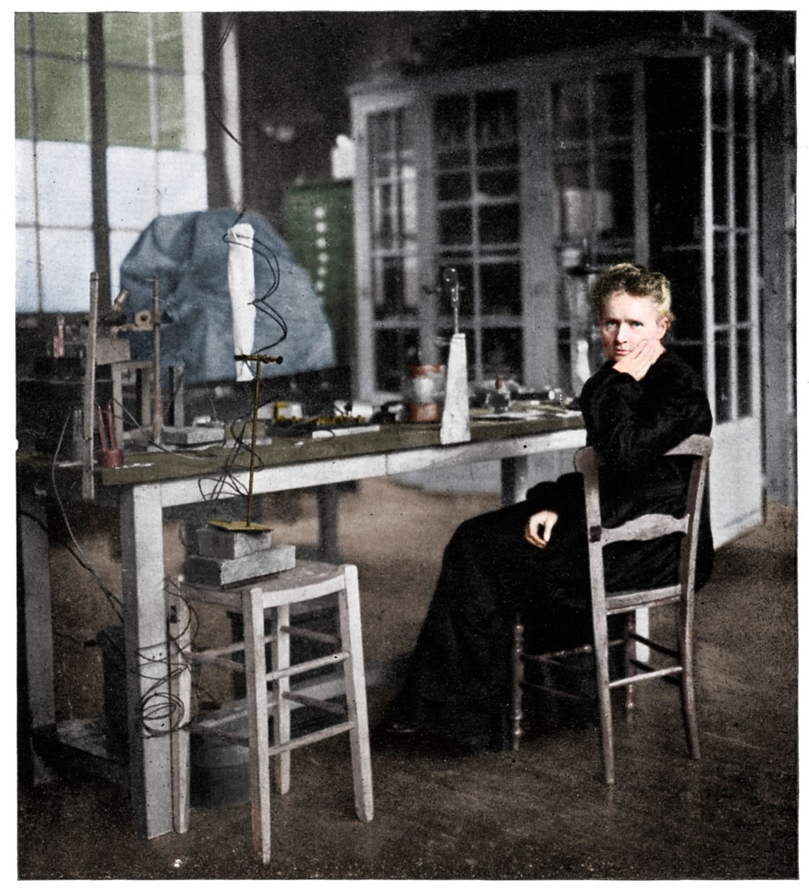 Marie Curie, físico francês nascido na Polônia, c1920. de Unbekannt