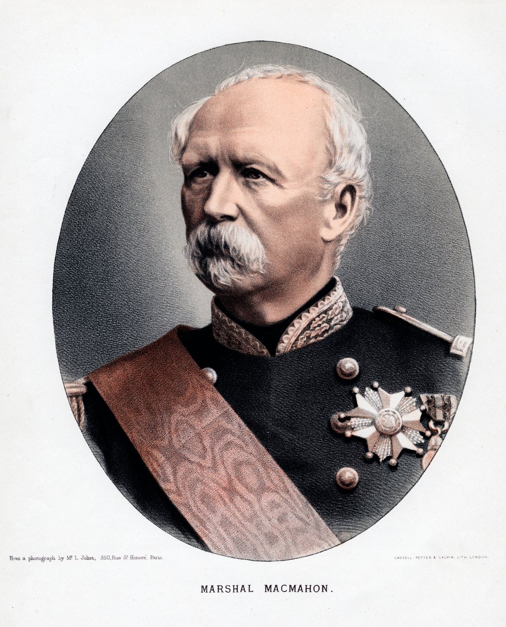 Marie Edme Patrice Maurice MacMahon, Duque de Magenta, soldado e estadista francês, c1880 de Unbekannt