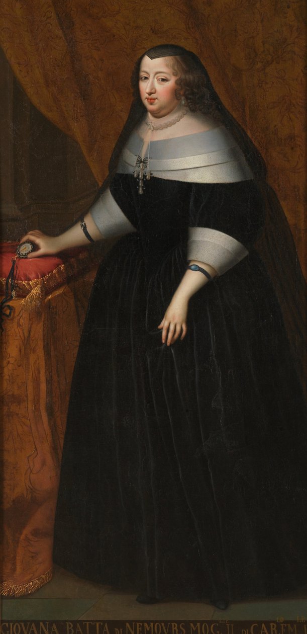 Marie Jeanne Baptiste 1644-1724, Duquesa de Sabóia de Unbekannt