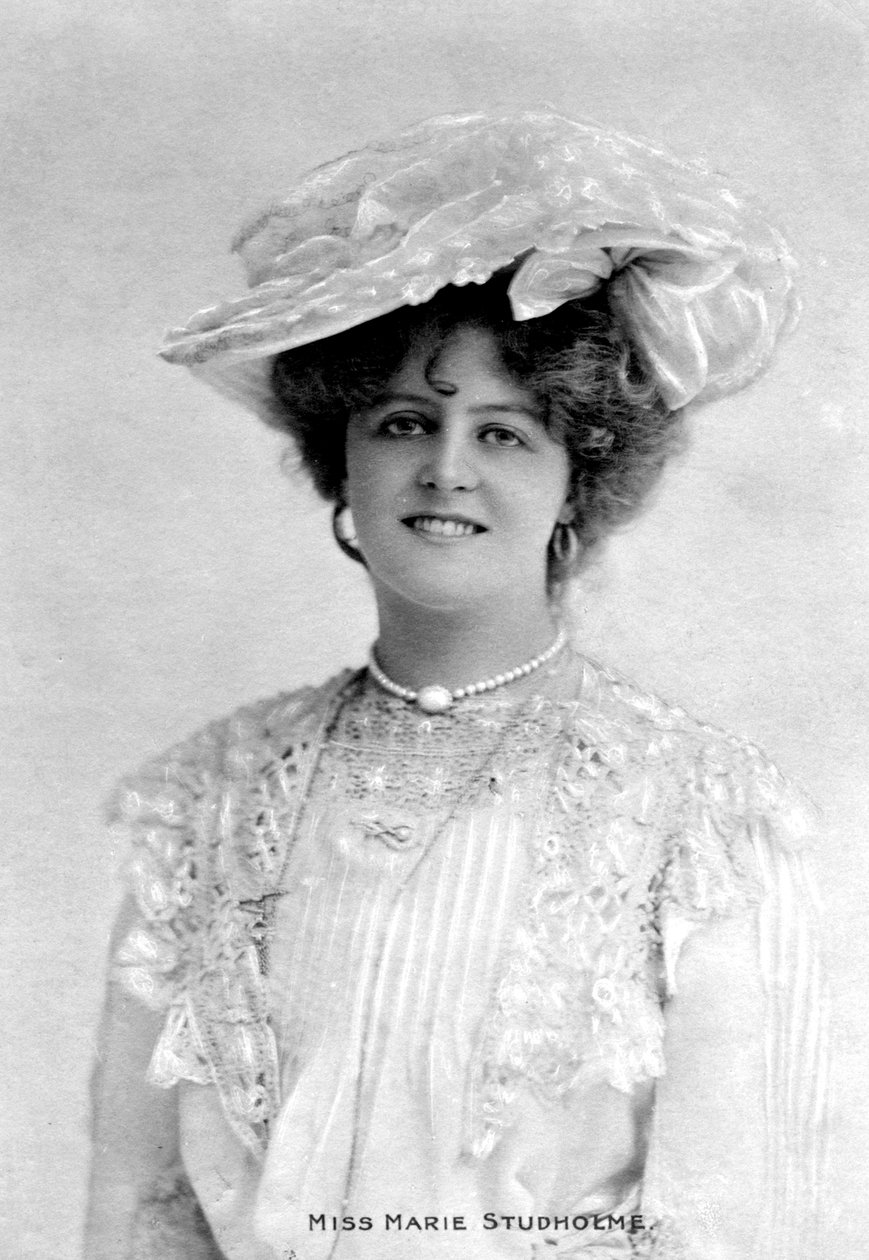 Marie Studholme 1875-1930, atriz inglesa, 1903 de Unbekannt