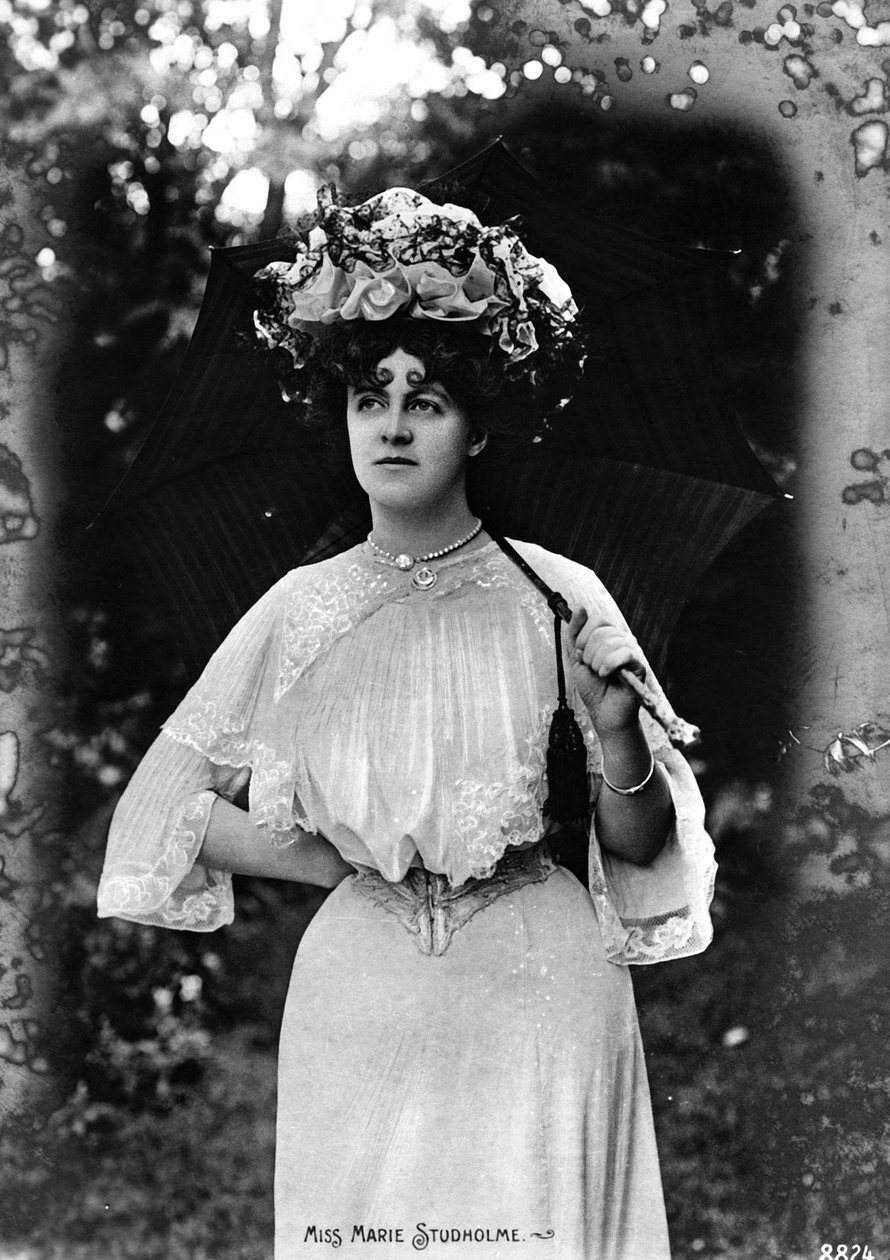 Marie Studholme 1875-1930, atriz inglesa, início do século XX de Unbekannt