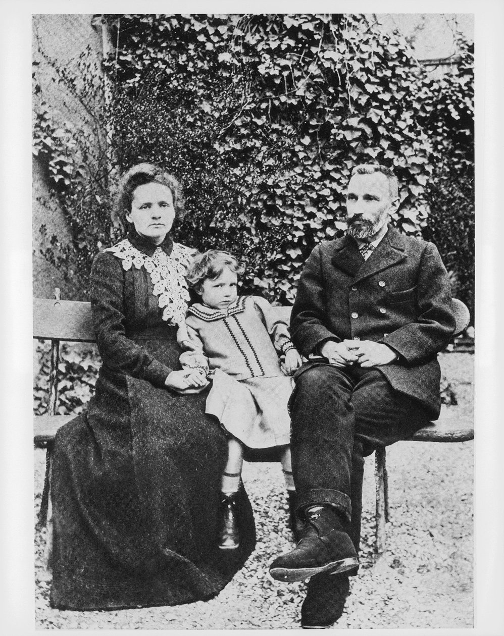 Marie e Pierre Curie, físicos, 1904 de Unbekannt