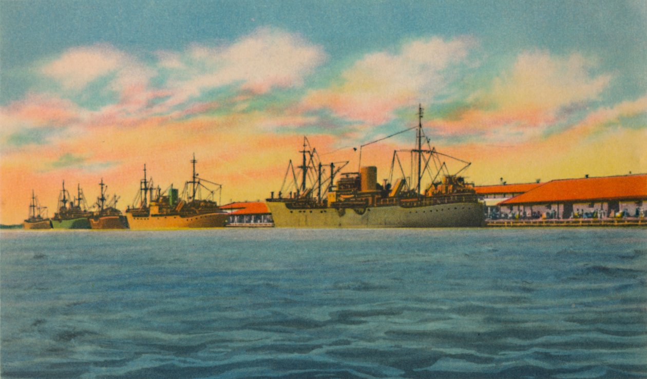 Terminal Marítimo, Barranquilla, c1940s de Unbekannt