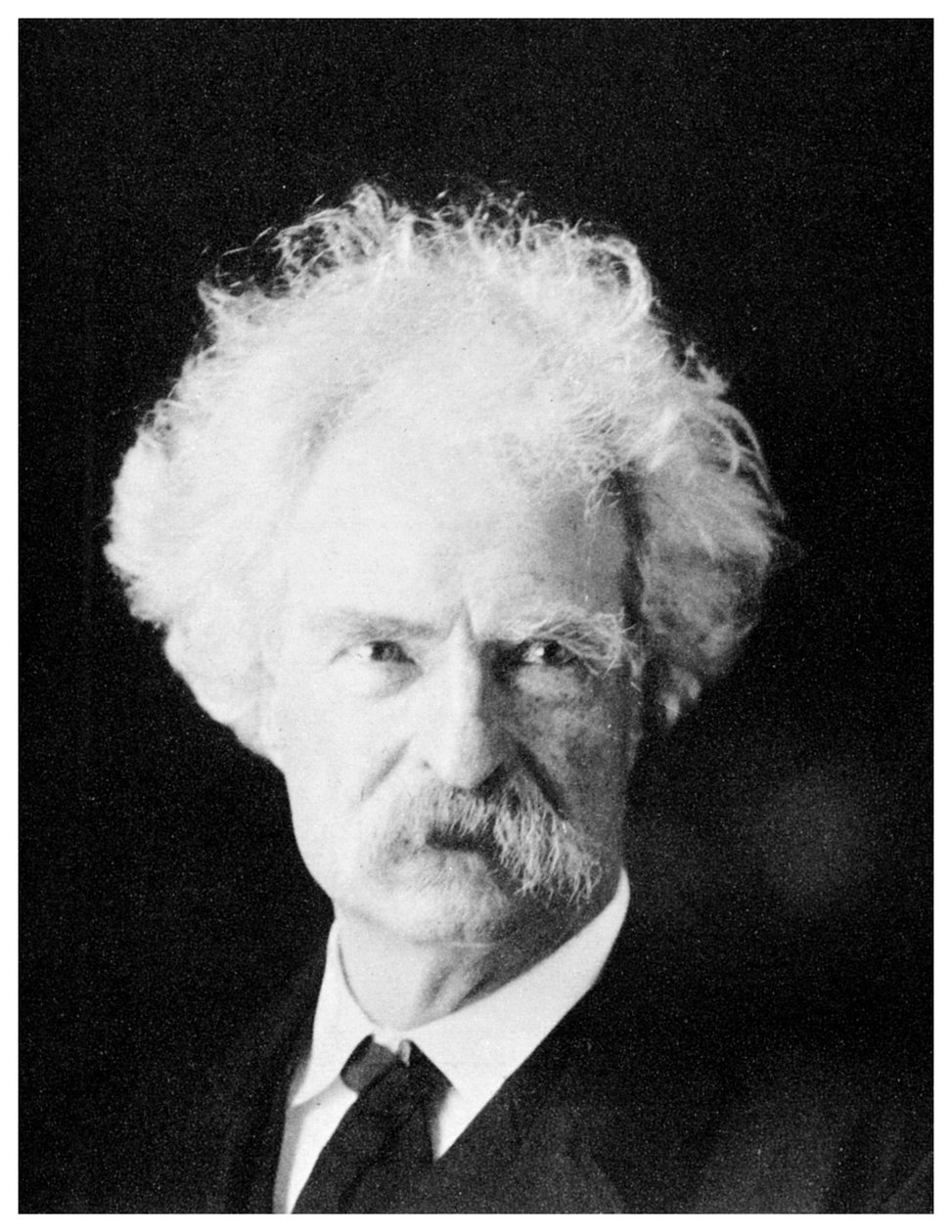 Mark Twain, romancista americano, em seus últimos anos, c1890s 1955 de Unbekannt