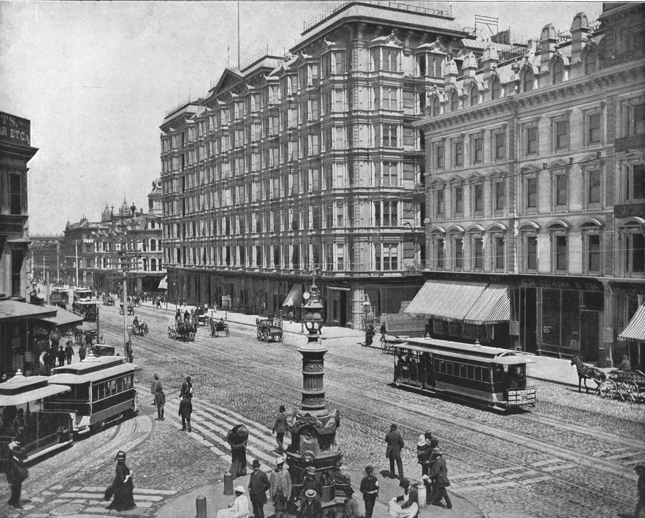 Market Street, São Francisco, Califórnia, EUA, c1900. de Unbekannt
