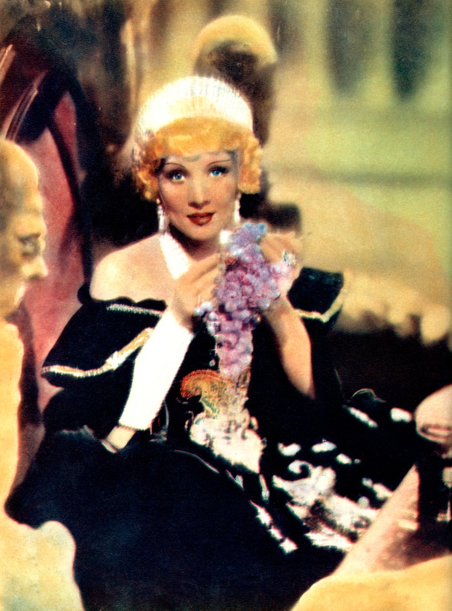 Marlene Dietrich, atriz americana nascida na Alemanha, 1934-1935 de Unbekannt
