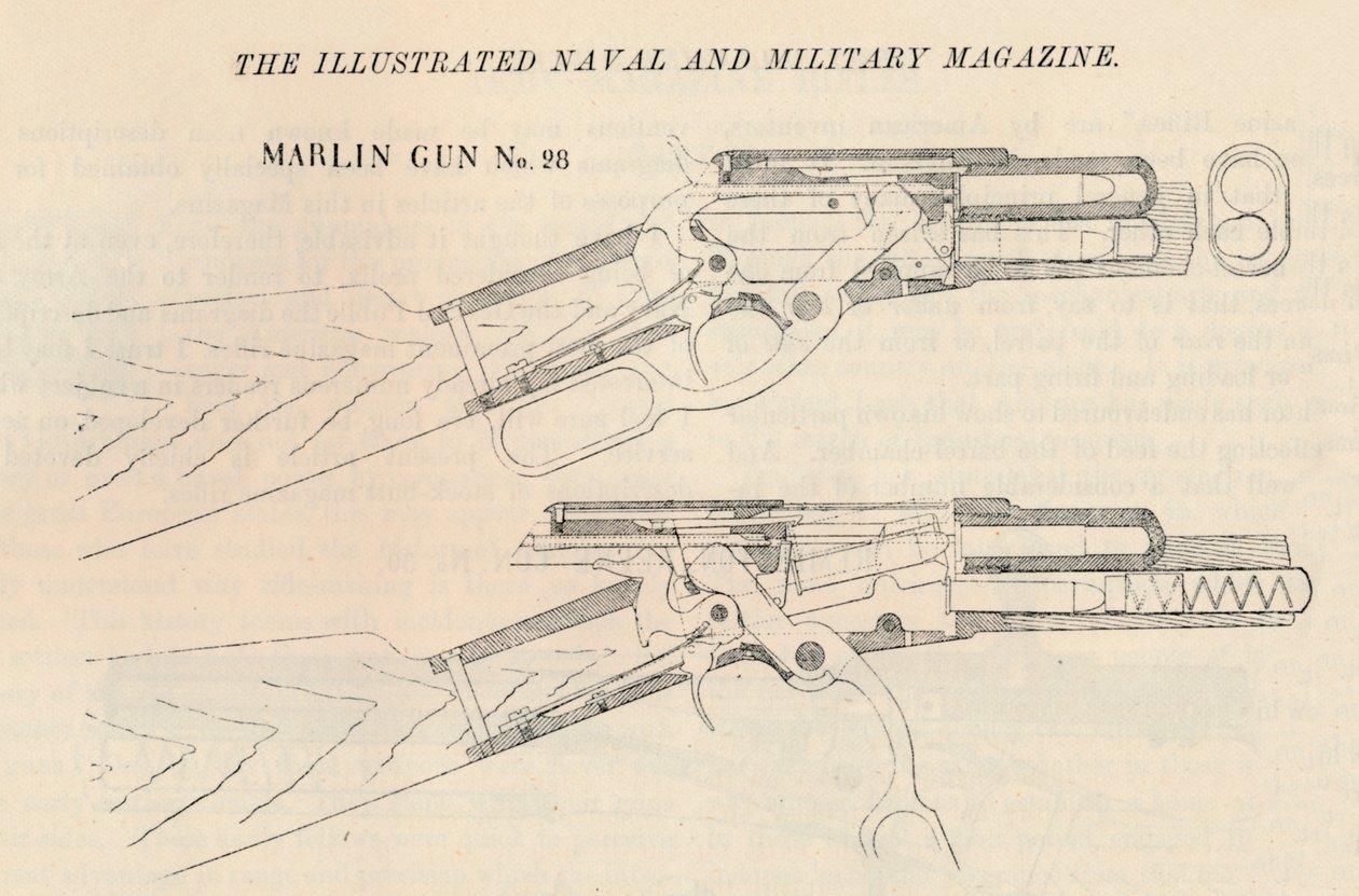 Marlin Gun No. 28, 1884 de Unbekannt