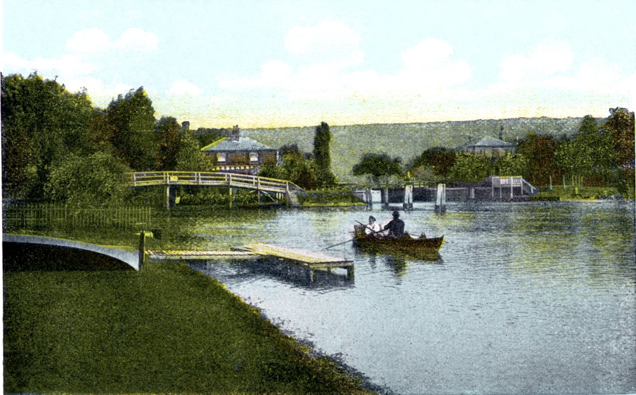Marlow Lock, Buckinghamshire, século 20 de Unbekannt