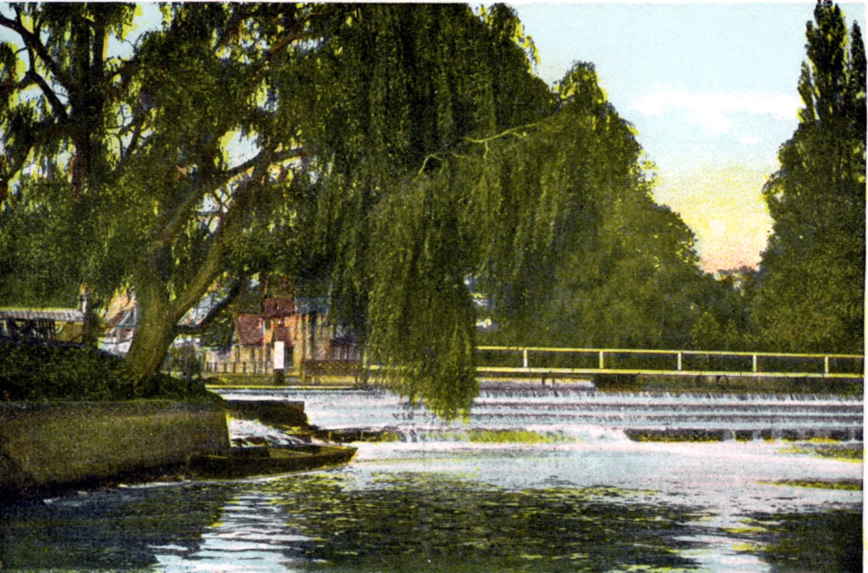 Marlow Weir, Buckinghamshire, século 20 de Unbekannt