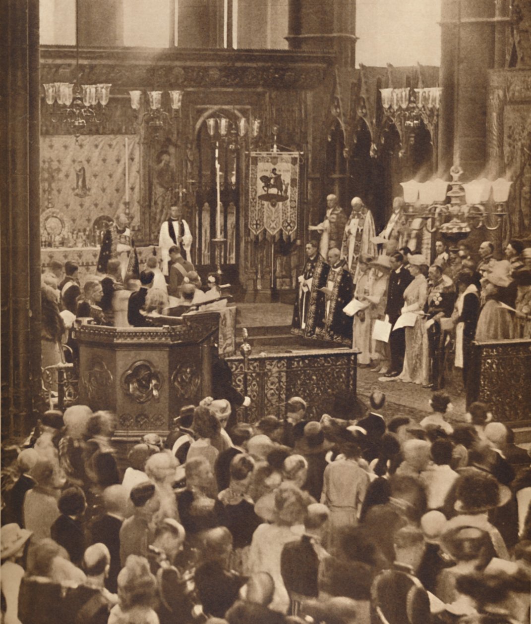 Casado na Abadia de Westminster, em 26 de abril de 1923, 1937 de Unbekannt