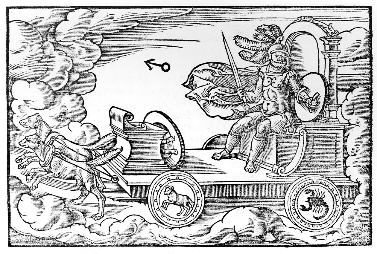 Marte, deus romano da guerra, 1569 de Unbekannt