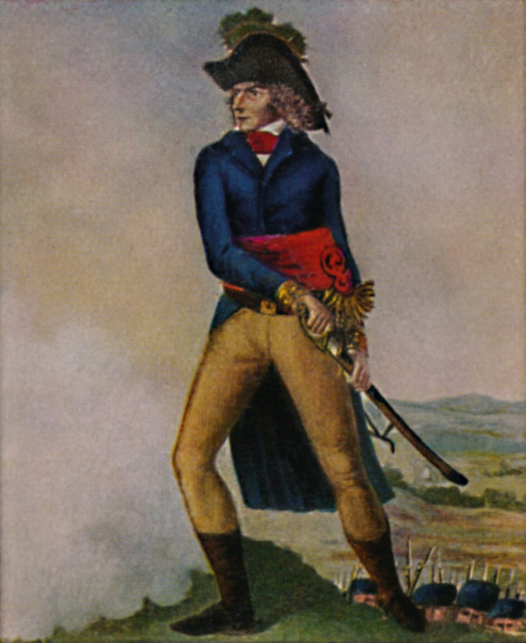 Marechal Bernadotte 1763-1844. Gravura após o desenho de Hilaire Le Dru, 1934. de Unbekannt
