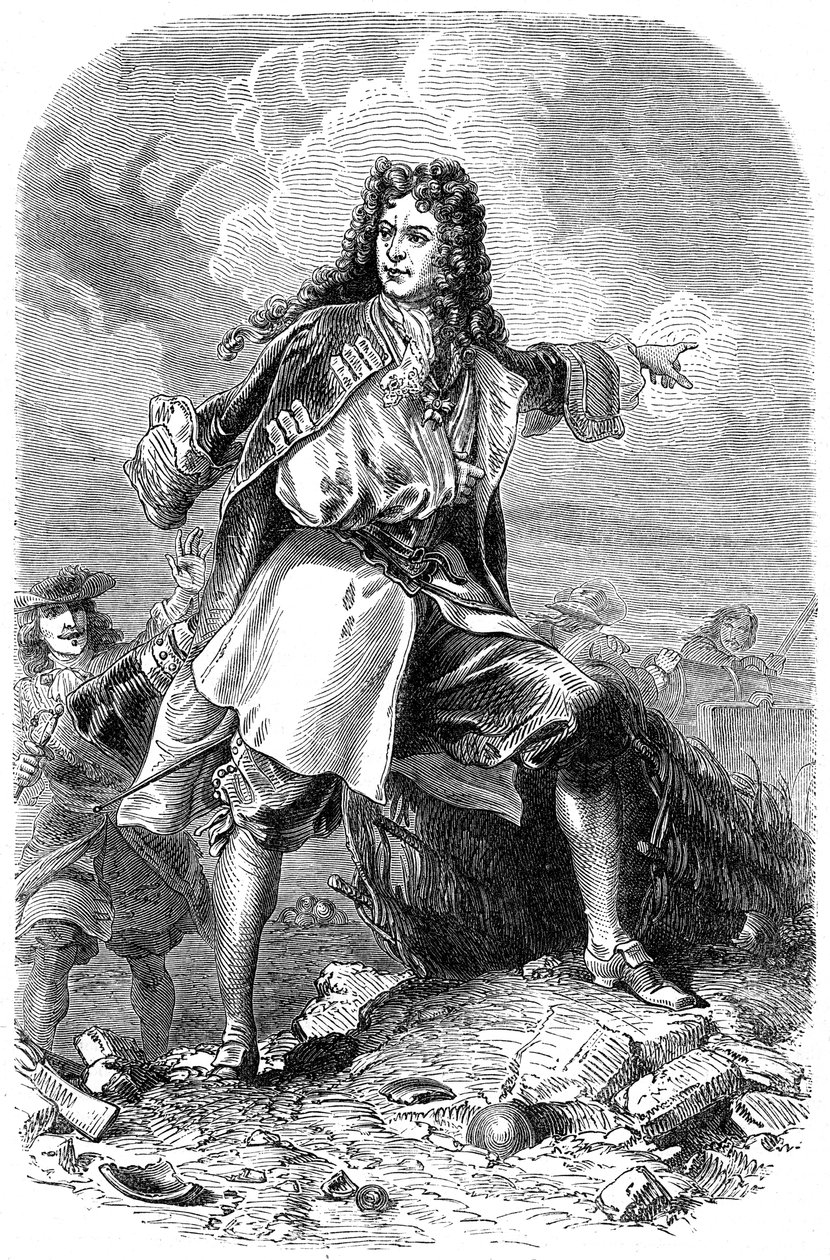 Marechal Boufflers 1644-1711, soldado francês, século XIX de Unbekannt