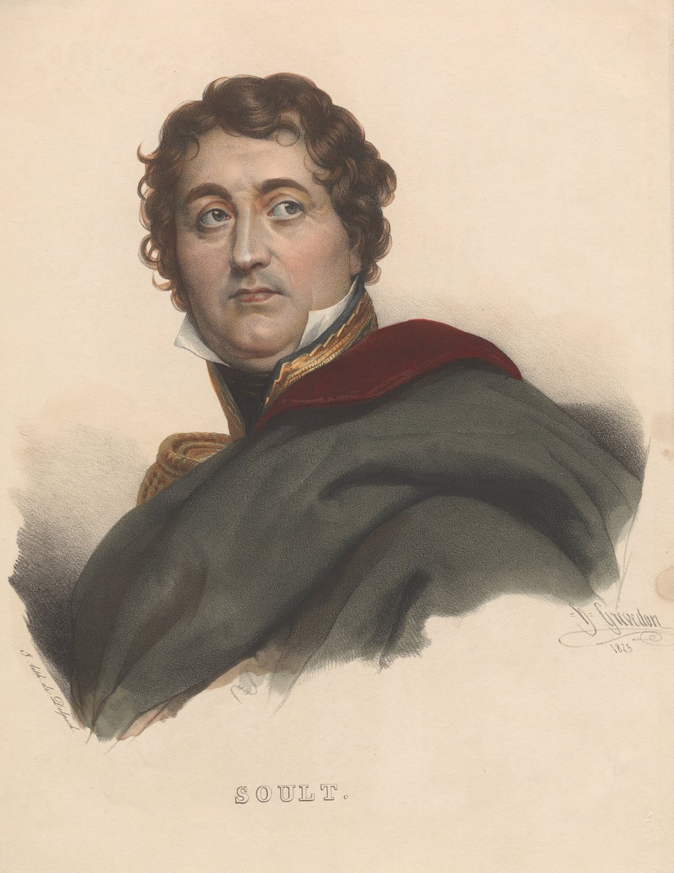 Marechal-general Nicolas Jean-de-Dieu Soult, 1835 de Unbekannt