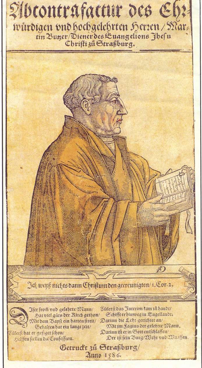 Martin Bucer 1491-1551 de Unbekannt