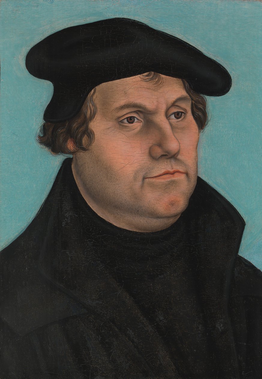 Martin Luther 1483-1546, provavelmente 1532. de Unbekannt