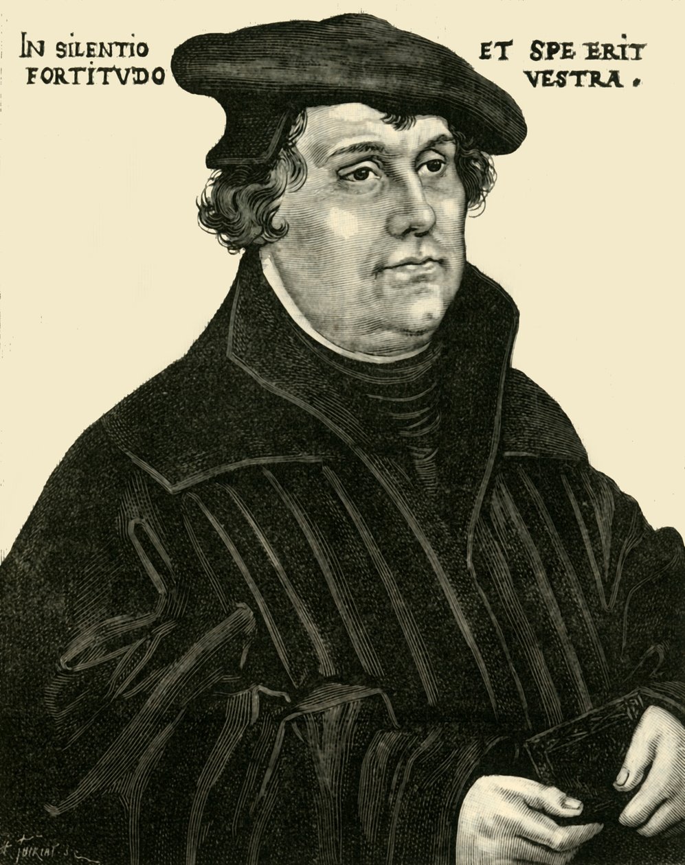 Martin Luther, c1520-1530, 1890. de Unbekannt