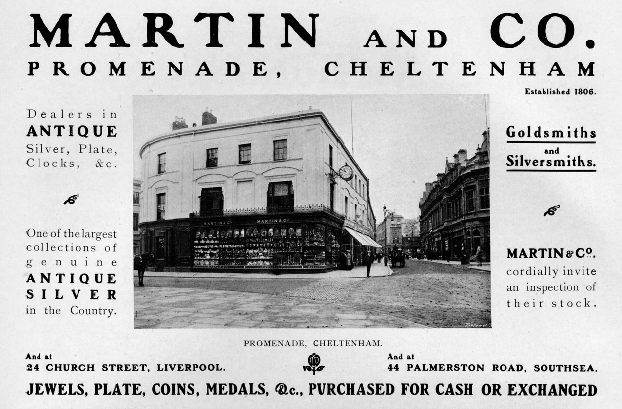 Martin and Co., passeio, Cheltenham, 1909 de Unbekannt