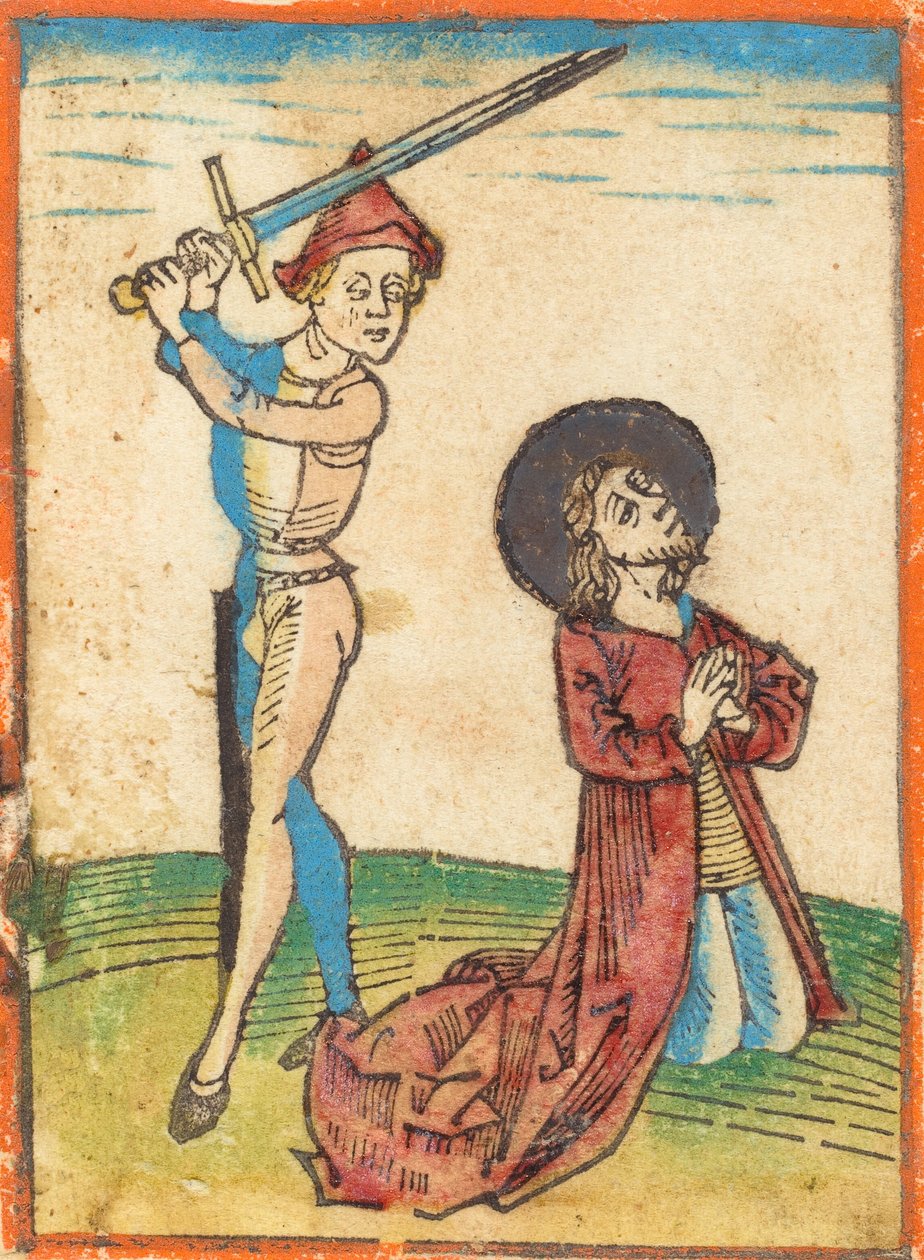 Martírio de um Santo, c. 1480. de Unbekannt