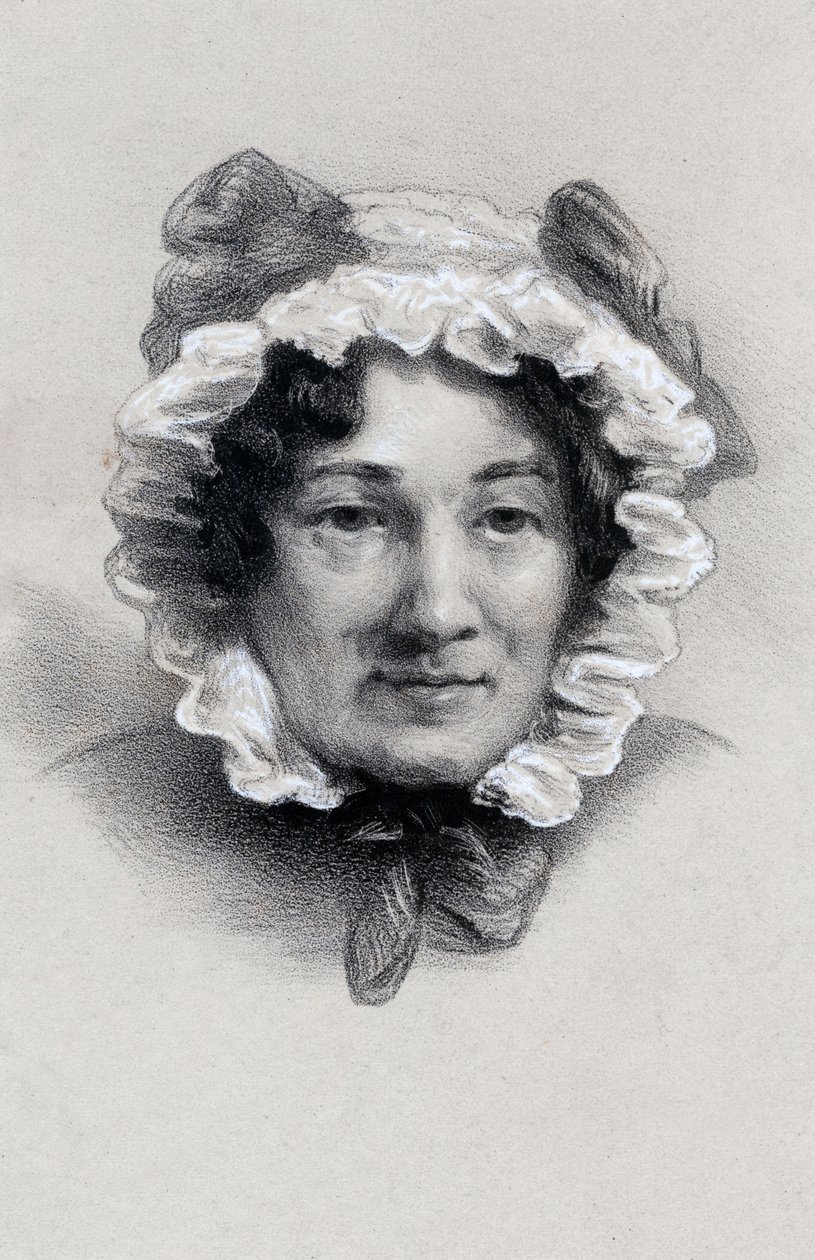 Mary Ann Lamb 1764-1847, escritora inglesa, século XIX de Unbekannt