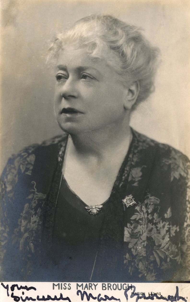 Mary Brough 1863-1834, atriz inglesa, século XX de Unbekannt
