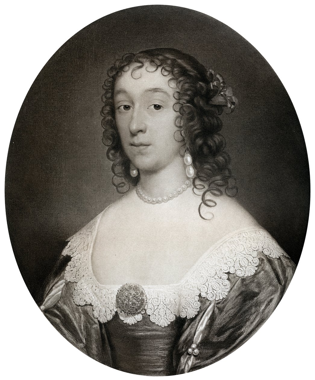 Mary Cromwell, Condessa Fauconberg, terceira filha de Oliver Cromwell, século XVII, 1899 de Unbekannt