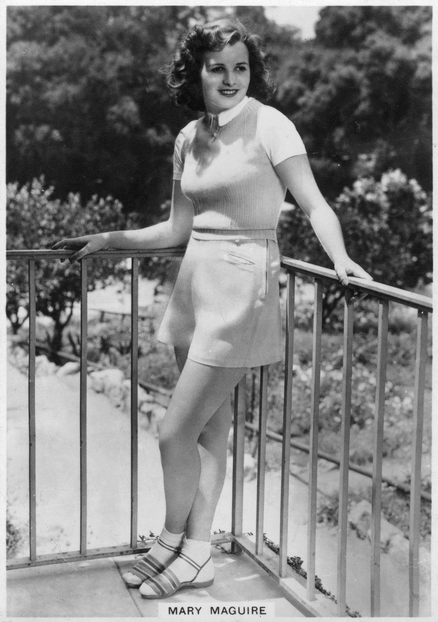 Mary Maguire, atriz australiana, c1936-c1939 de Unbekannt
