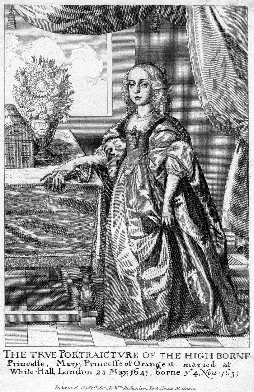 Maria, princesa de Orange, filha de Carlos I, 1802 de Unbekannt
