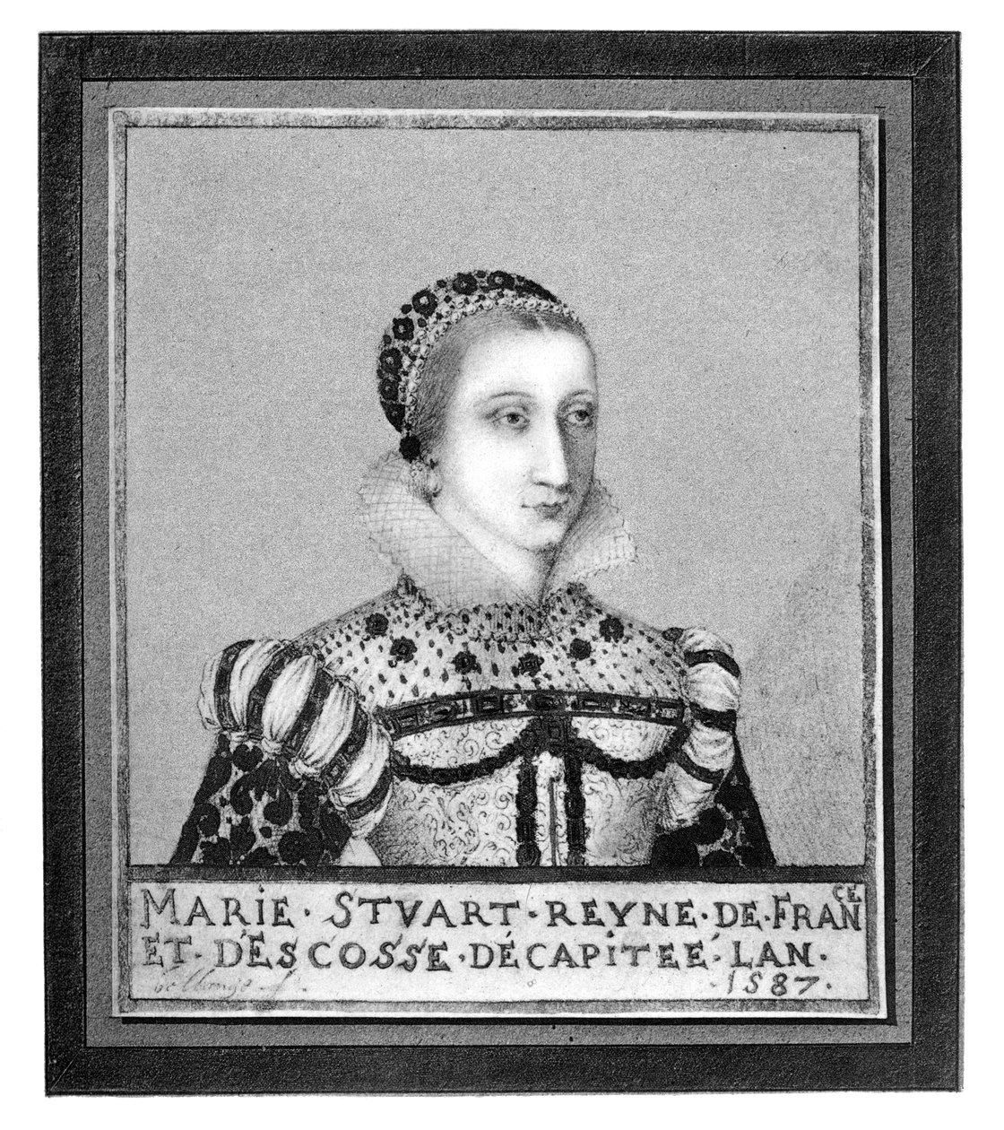 Maria, rainha da Escócia, 1587, 1896 de Unbekannt