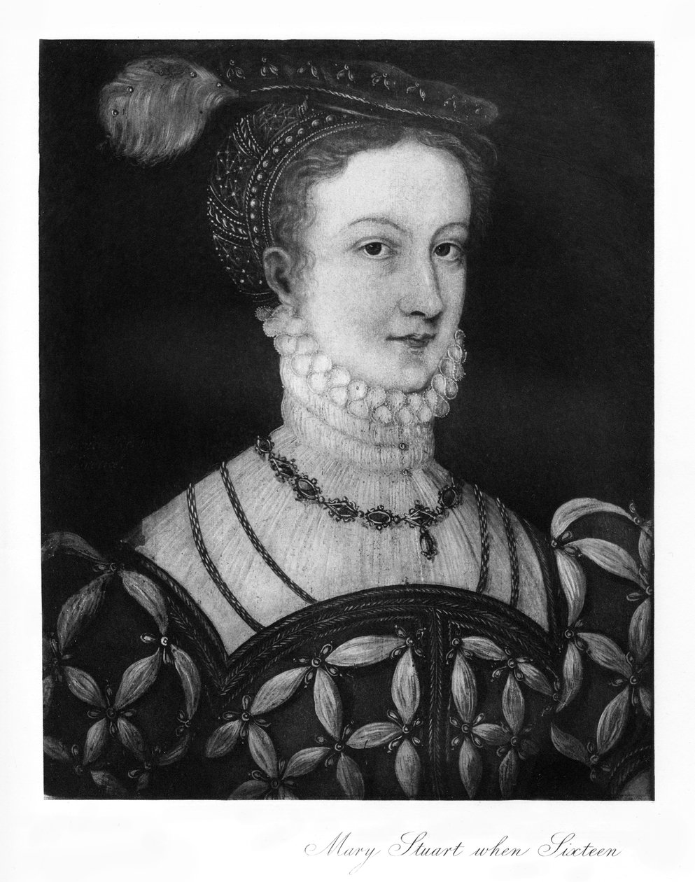 Mary Stuart aos dezesseis anos de 1907 de Unbekannt