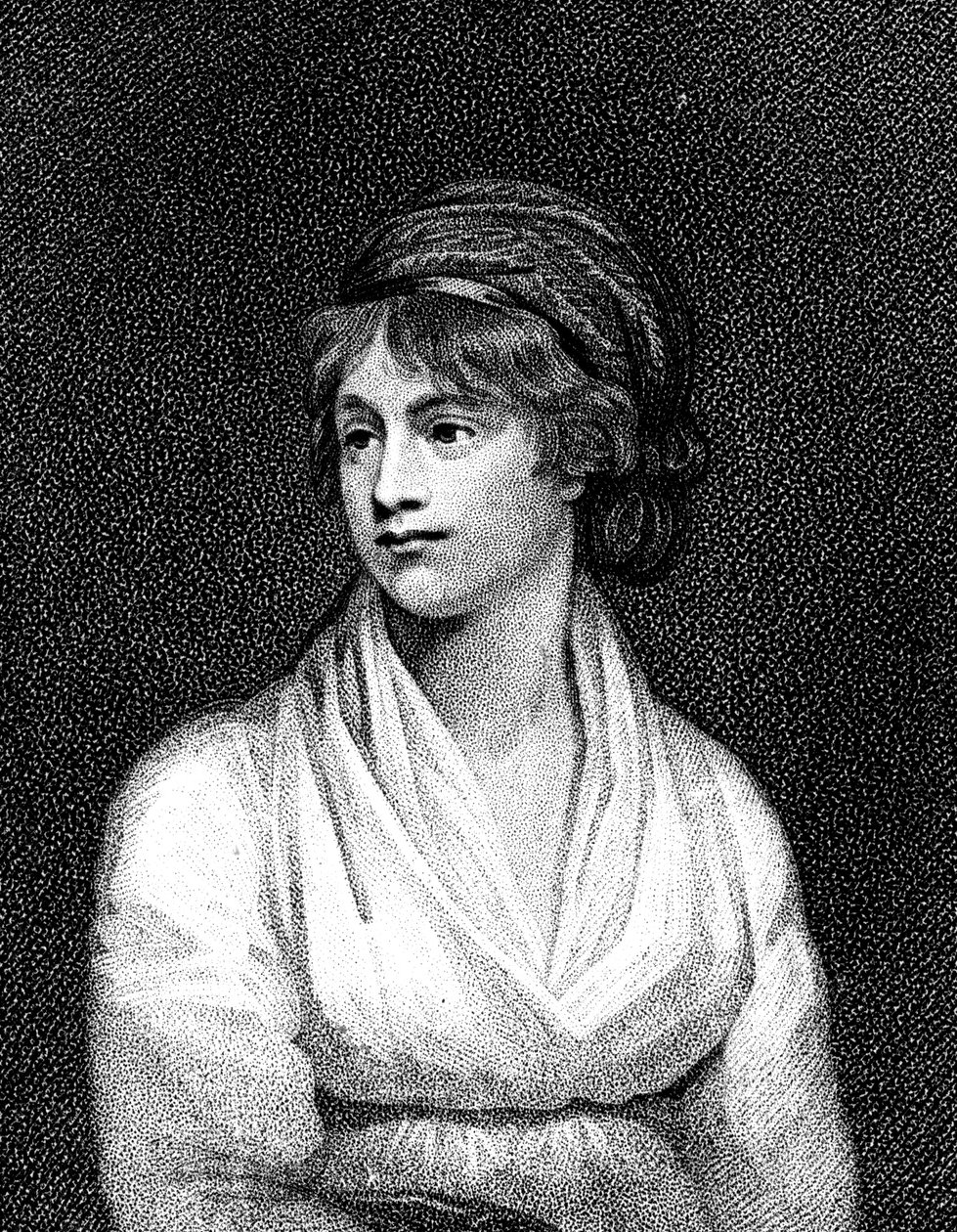 Mary Wollstonecraft, professora de inglês do século 18, escritora e feminista de Unbekannt