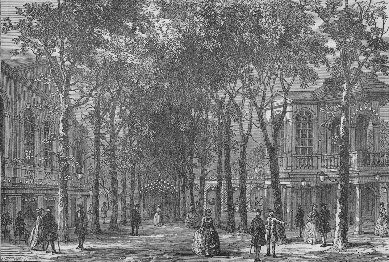 Marylebone Gardens, Westminster, Londres, 1870 1878 de Unbekannt