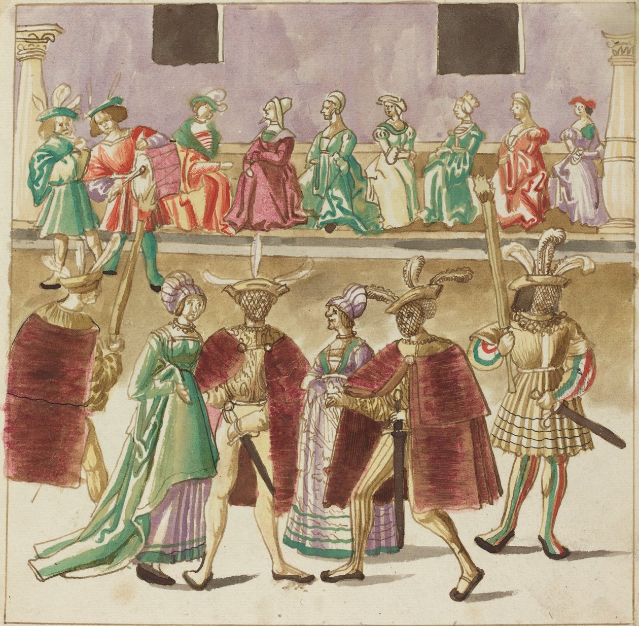Máscara, c. 1515. de Unbekannt