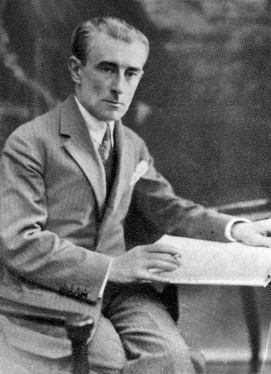 Maurice Ravel, compositor francês, 1931 de Unbekannt