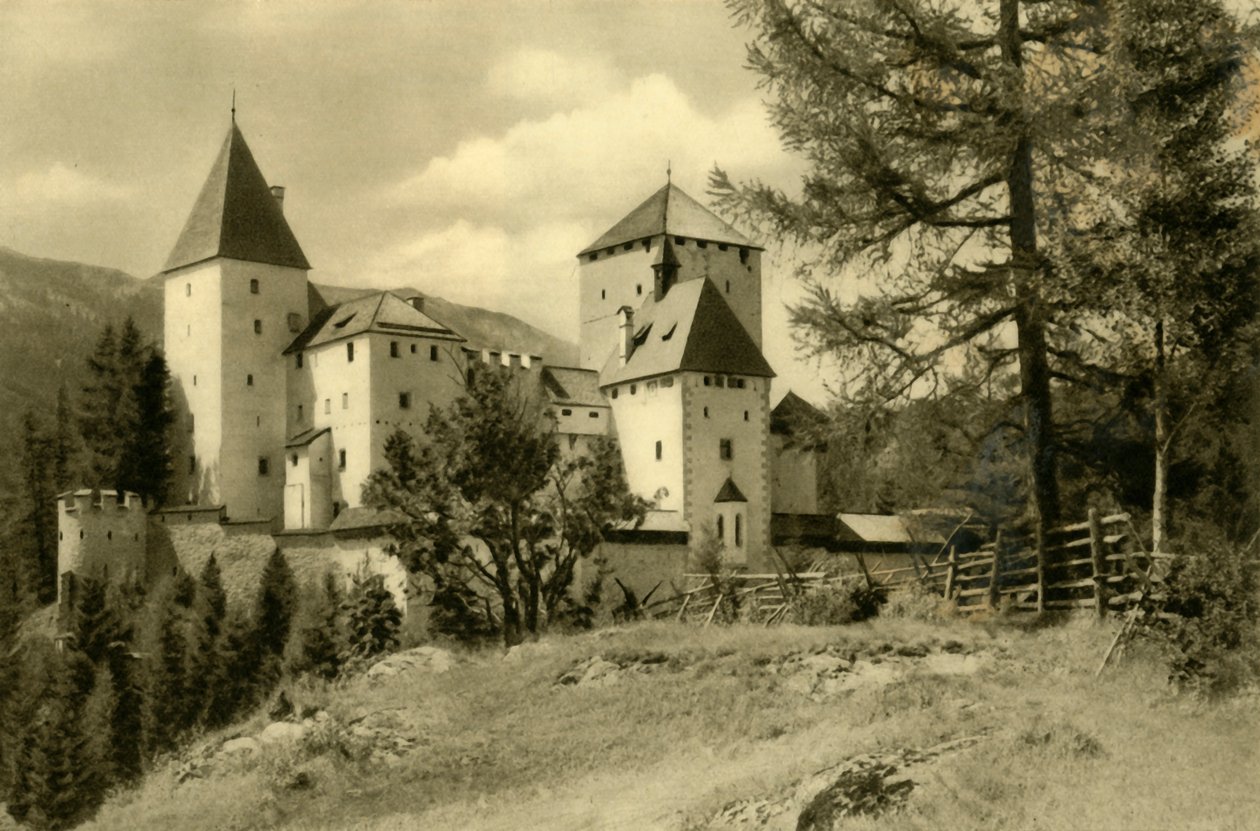 Castelo de Mauterndorf, Áustria, c1935. de Unbekannt