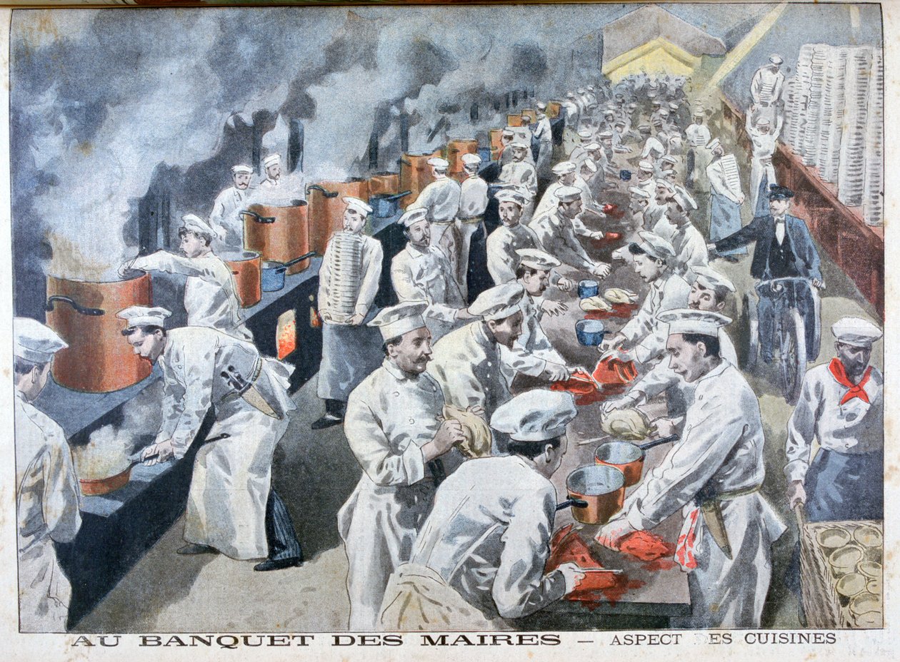 Mayors Banquet, Paris, 1900 de Unbekannt