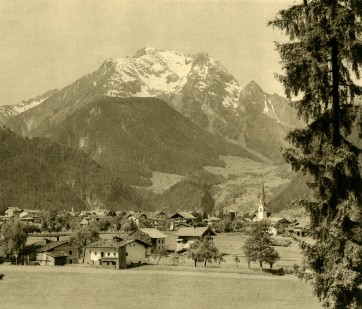 Mayrhofen, Zillertal, Áustria, c1935. de Unbekannt