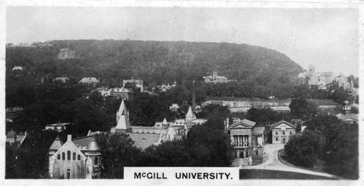 Universidade McGill, Montreal, Canadá, c1920s de Unbekannt