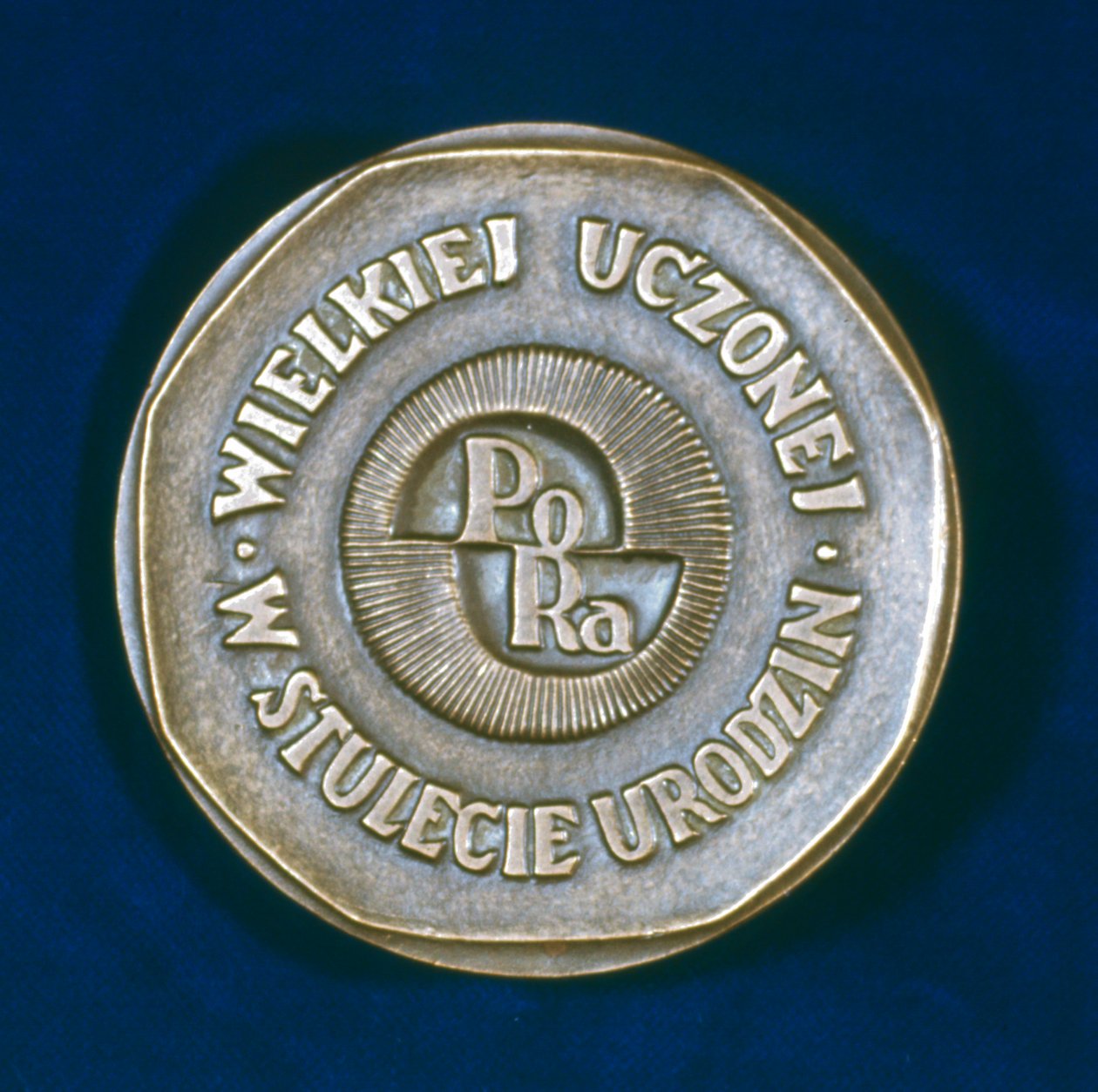 Medalha comemorativa de Marie Sklodowska Curie, físico francês nascido na Polônia, 1967 de Unbekannt