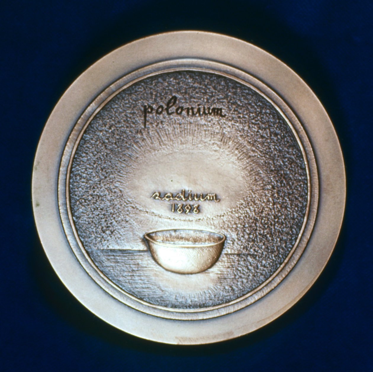 Medalha comemorativa de Marie Sklodowska Curie, físico francês nascido na Polônia, 1967 de Unbekannt