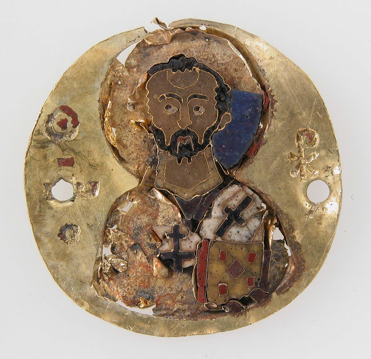 Medalhão de São João Crisóstomo, bizantino, século X-XI. de Unbekannt