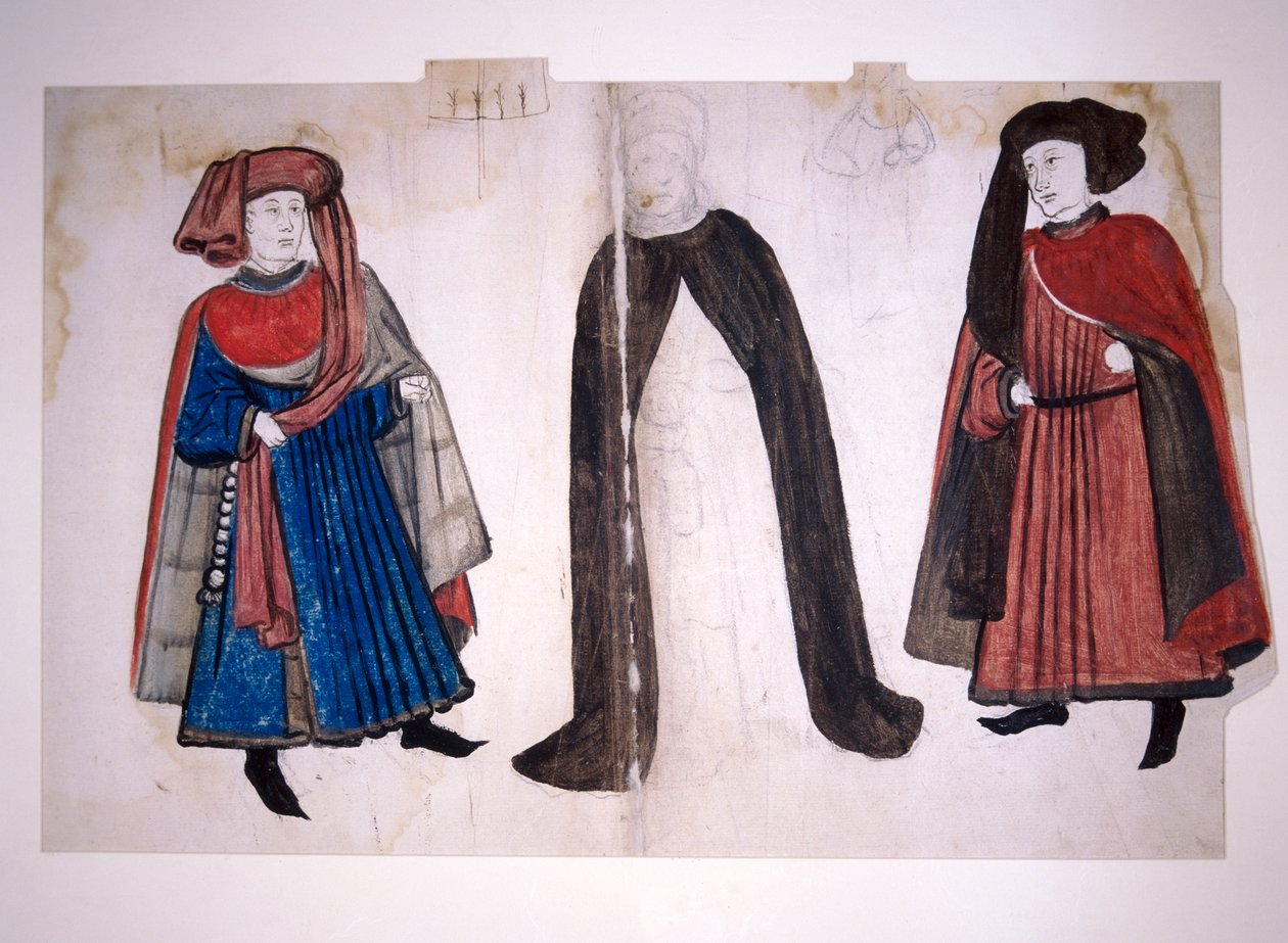 Figuras medievais de Unbekannt
