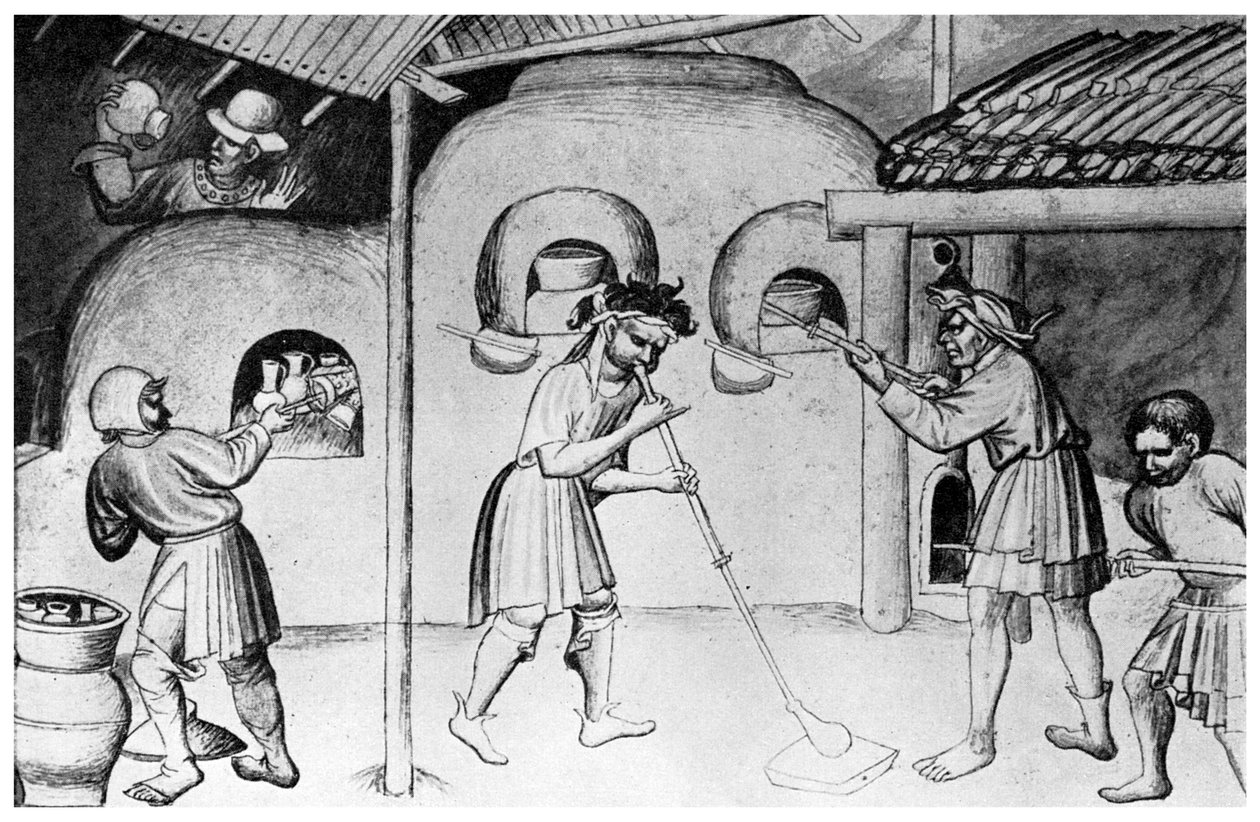 Vidraria medieval, c1300 1956 de Unbekannt