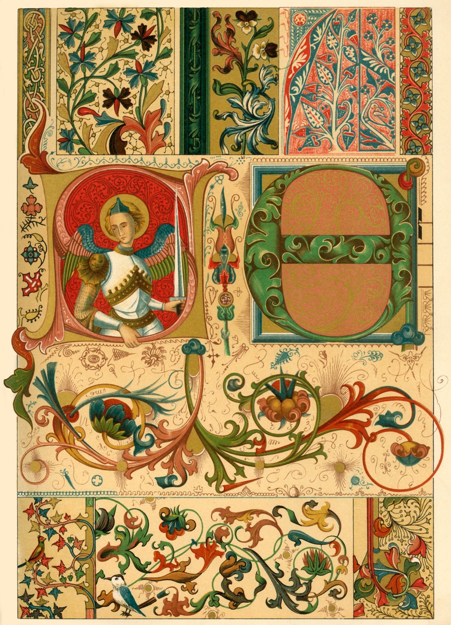 Manuscritos iluminados medievais, 1898. de Unbekannt