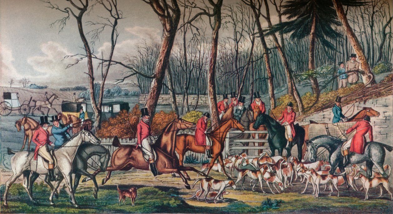 Reunião na capa, c1824 de Unbekannt