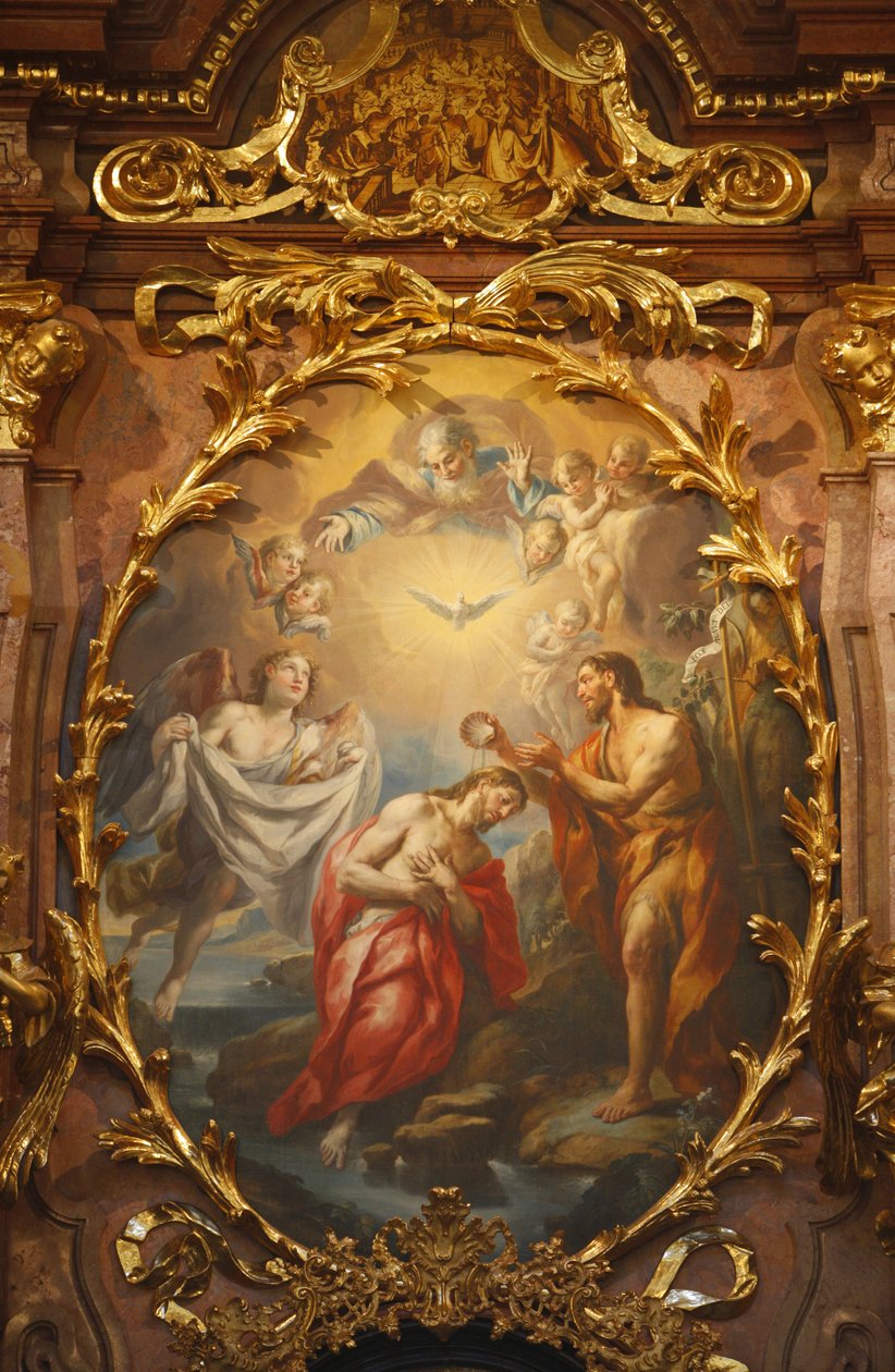 Batismo de Melk AbbeyJesus, Melk, Áustria de Unbekannt