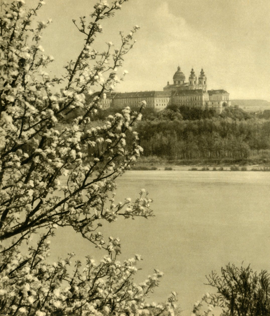Abadia de Melk, Baixa Áustria, c1935. de Unbekannt