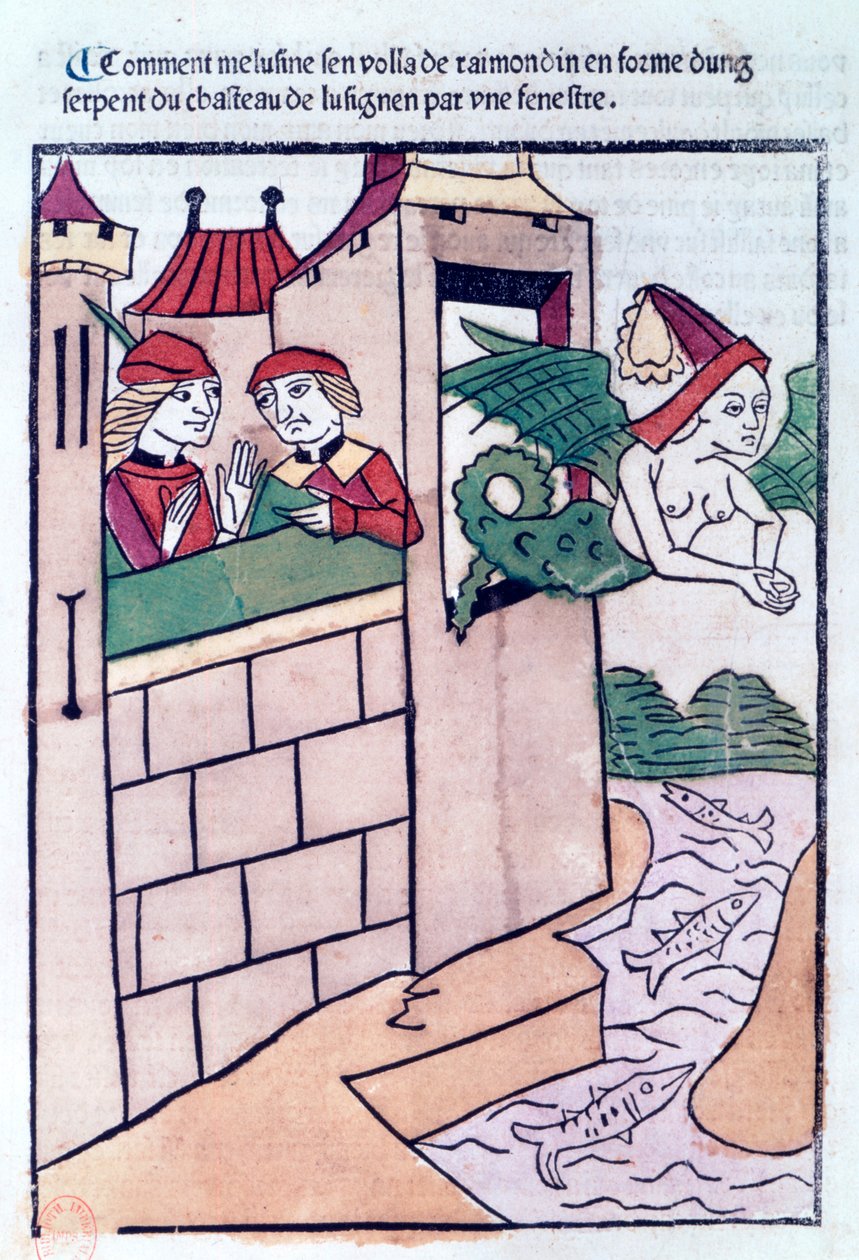 A melusina voa para longe, 1478 de Unbekannt