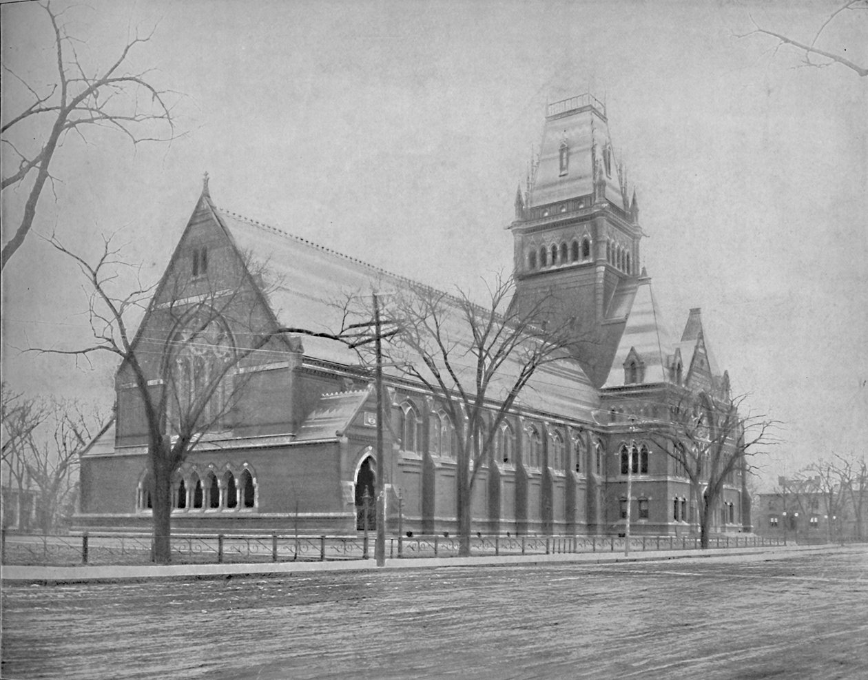 Memorial Hall, Cambridge, Massachusetts, c1897. de Unbekannt